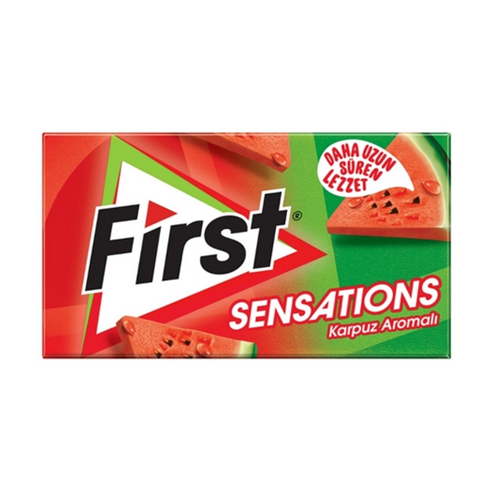 First Sensation Karpuz Aromalı Zarf Sakız