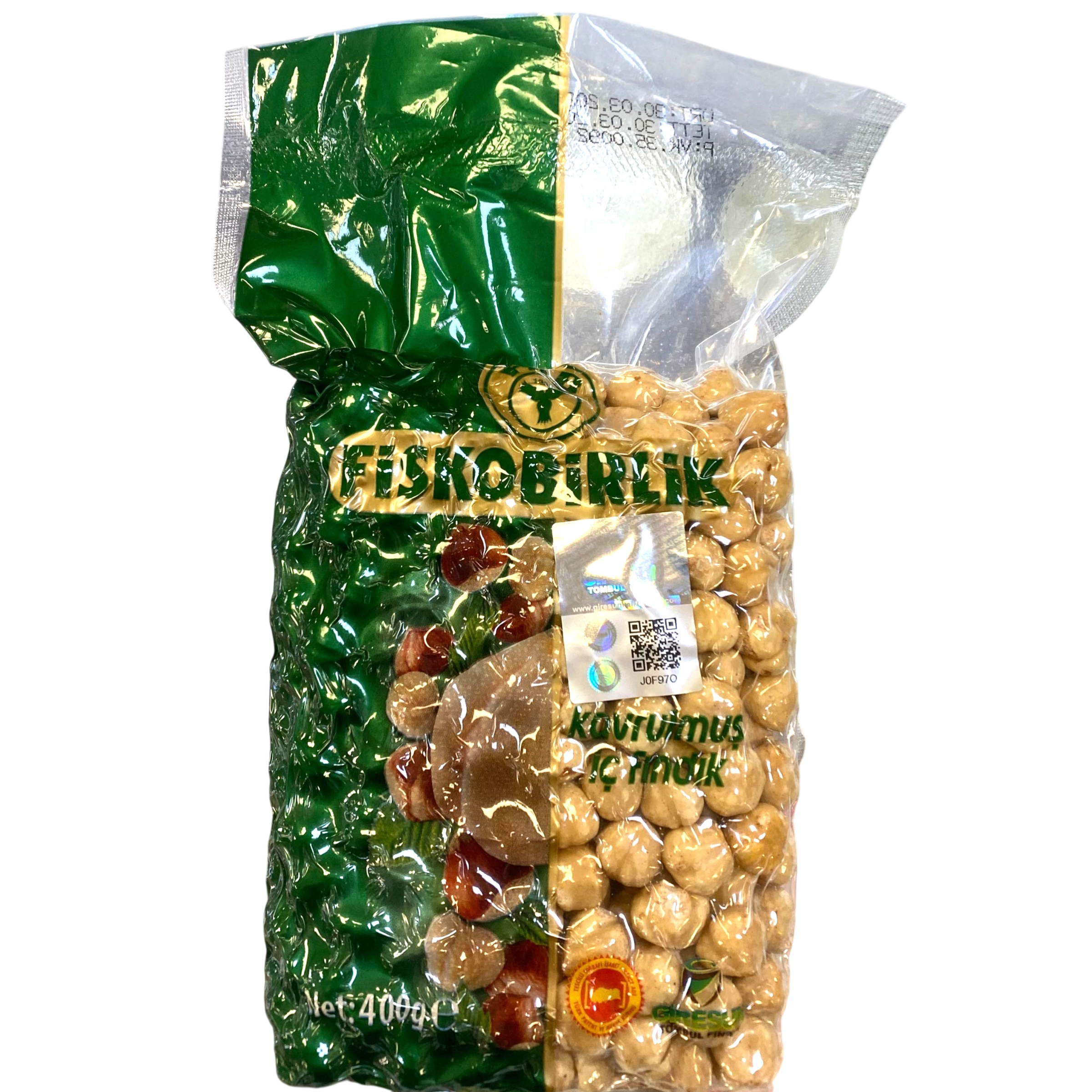 Kuru ErikFiskobirlik Fındık Vakumlu 400 Gr