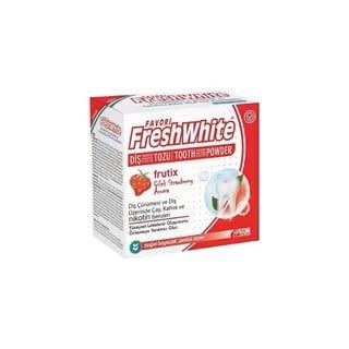 Ağız Bakım SuyuFresh White Diş Beyazlatıcı Çilek 50 Gr.