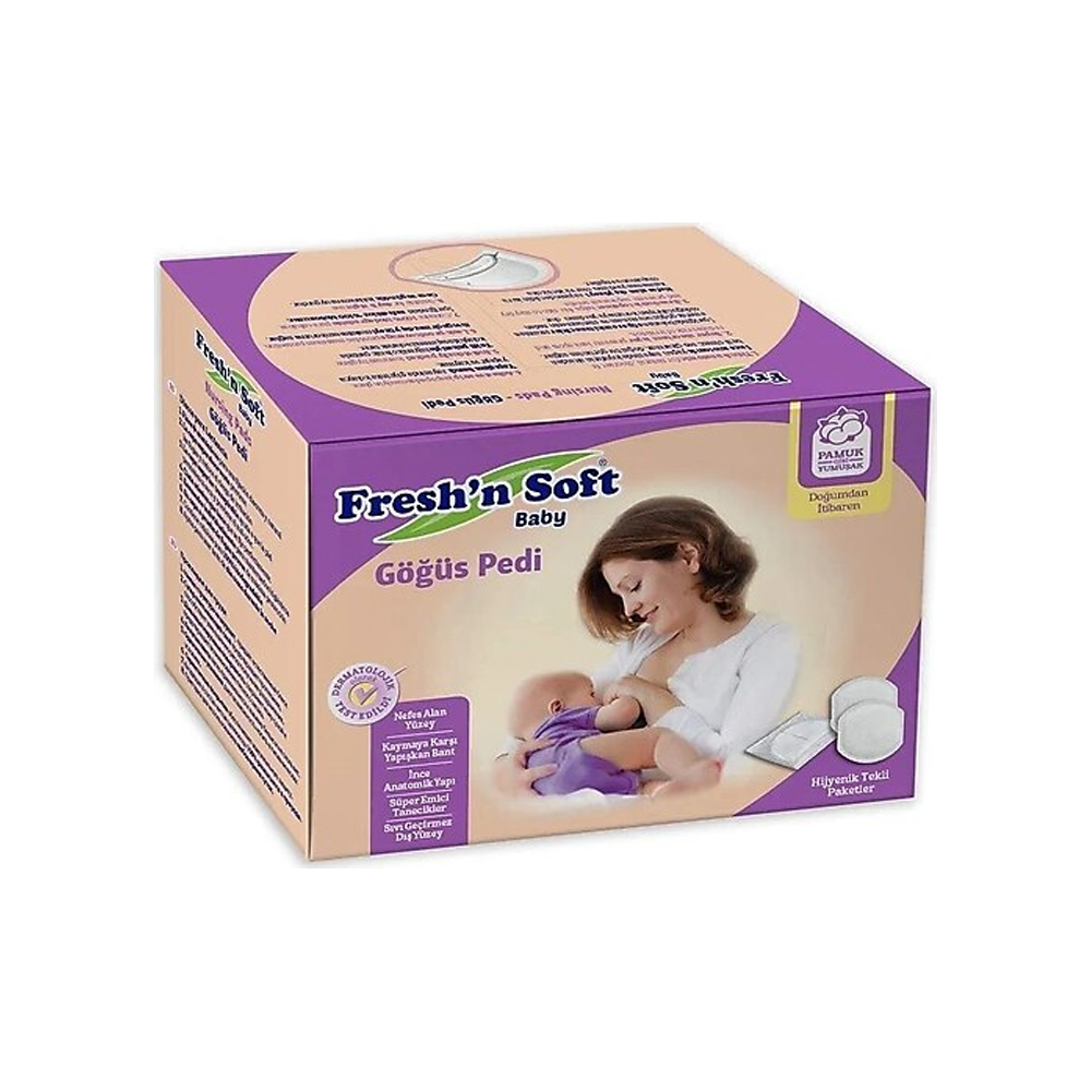 Anne ÜrünleriFreshn Soft Baby Göğüs Pedi 24 lü