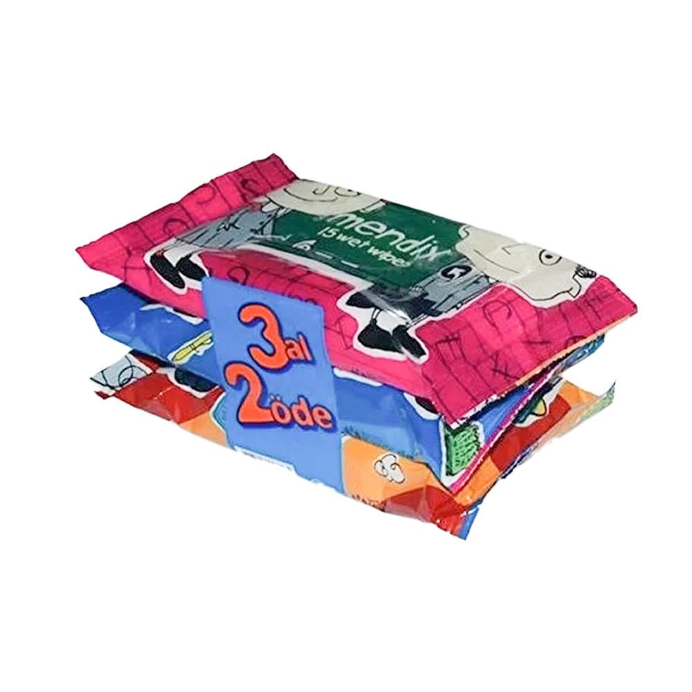 Islak MendilFreshn Soft Jeans Islak Cep Mendili 3lü Paket