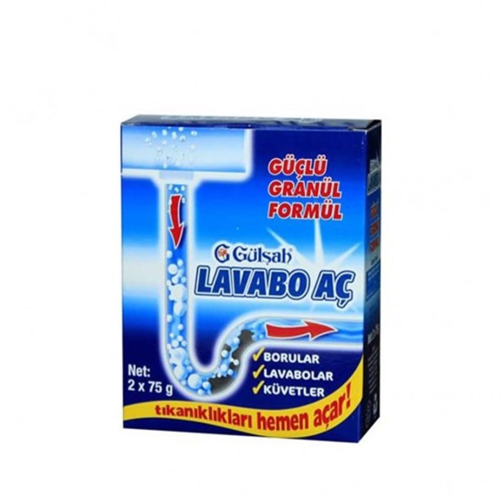 Gülşah Lavabo Açıcı Granül 2x75 Gr