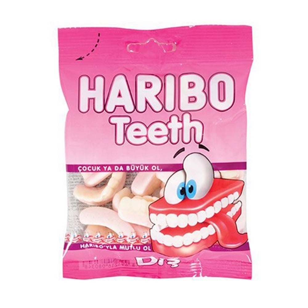 Haribo Teeth 80 Gr