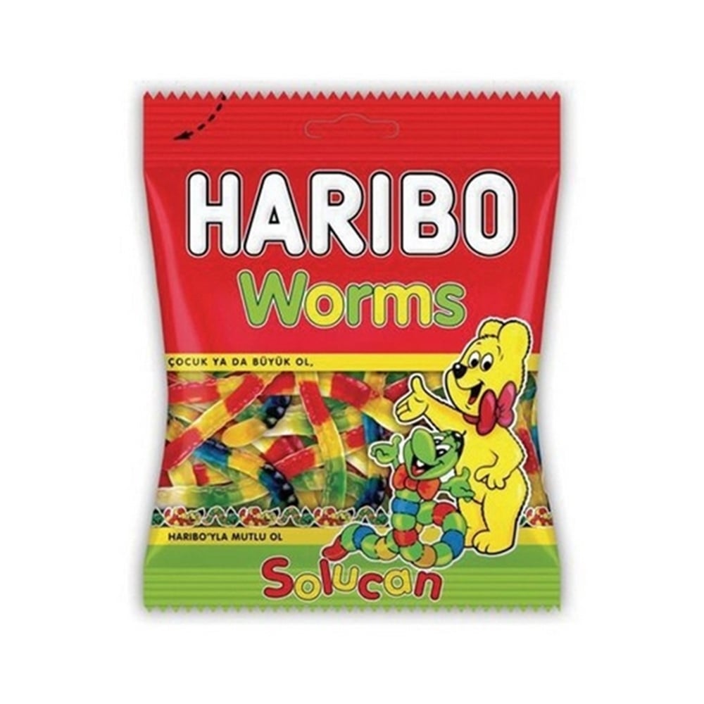 Haribo Worms 80 GR