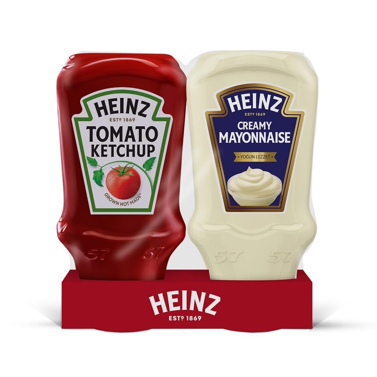 KetçapHeinz Ketçap 375 gr + Mayonez 330 gr
