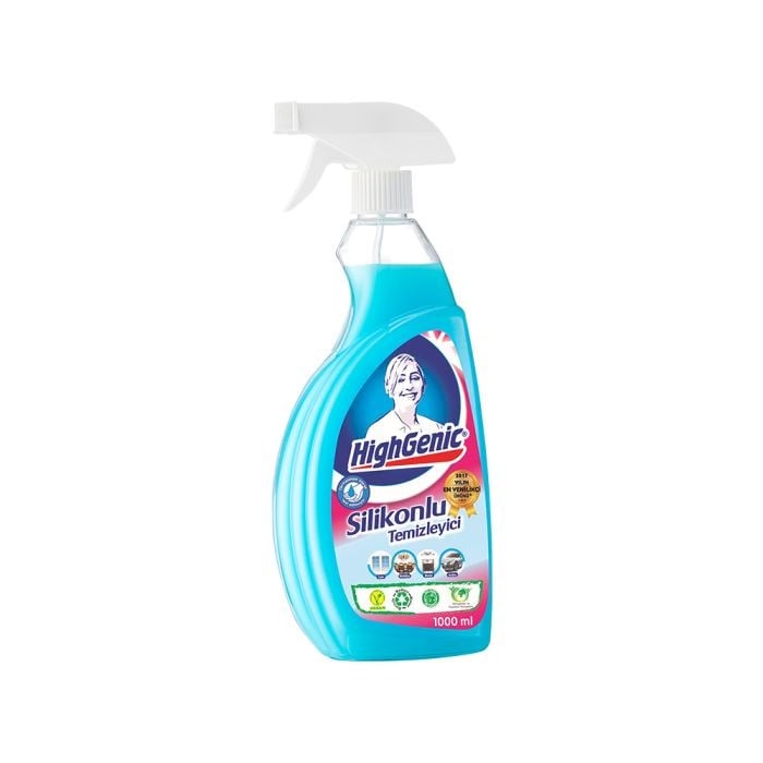 Cam TemizleyicilerHighgenic Silikonlu Temizleyici 1000 Ml
