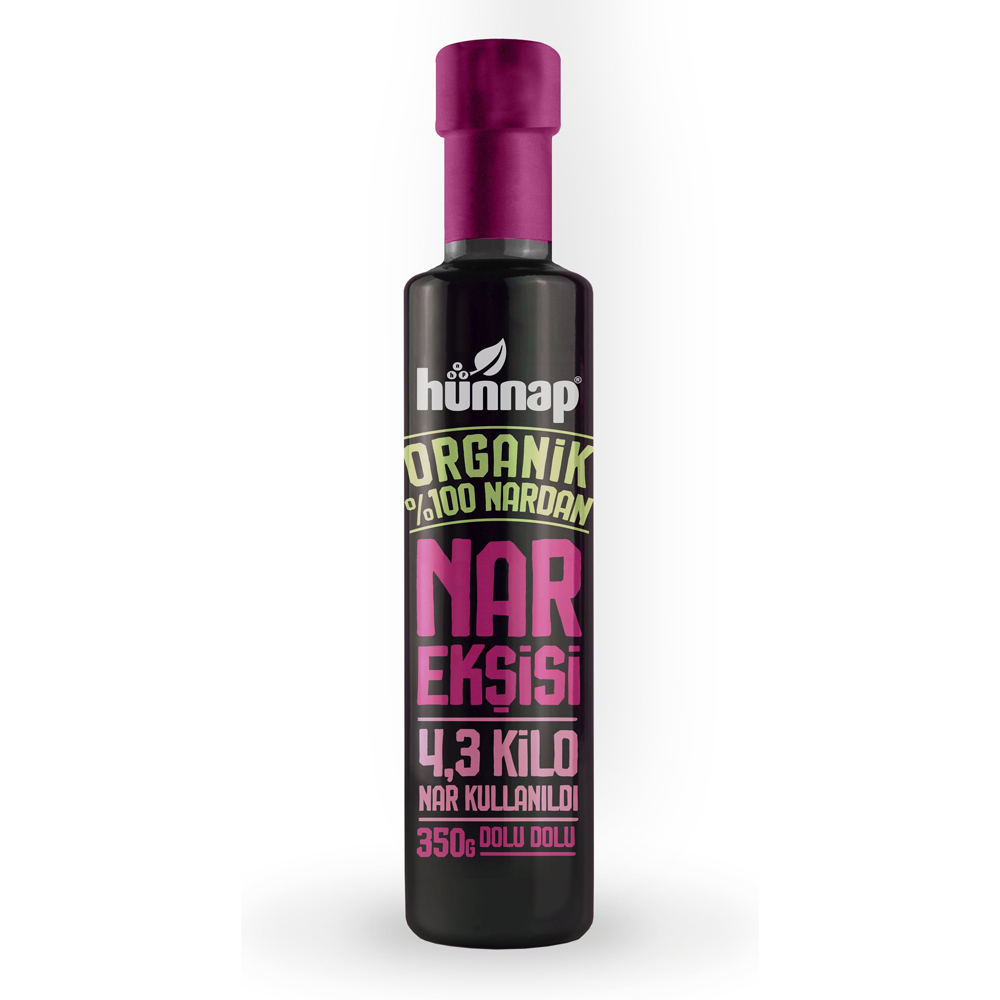 Nar EkşisiHünnap Organik %100 Nar Ekşisi Dolu Dolu 350 Gr