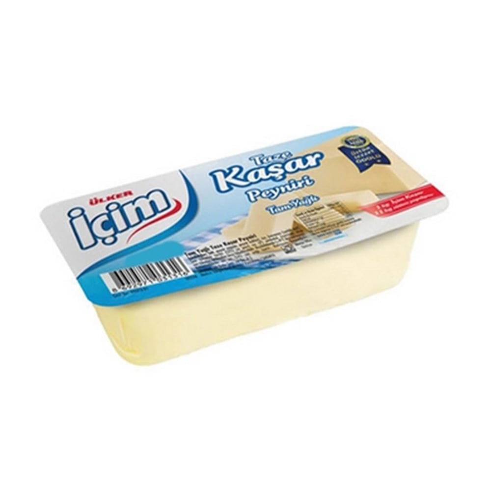 İçim Taze Kaşar Peyniri Tam Yağlı 600 Gr