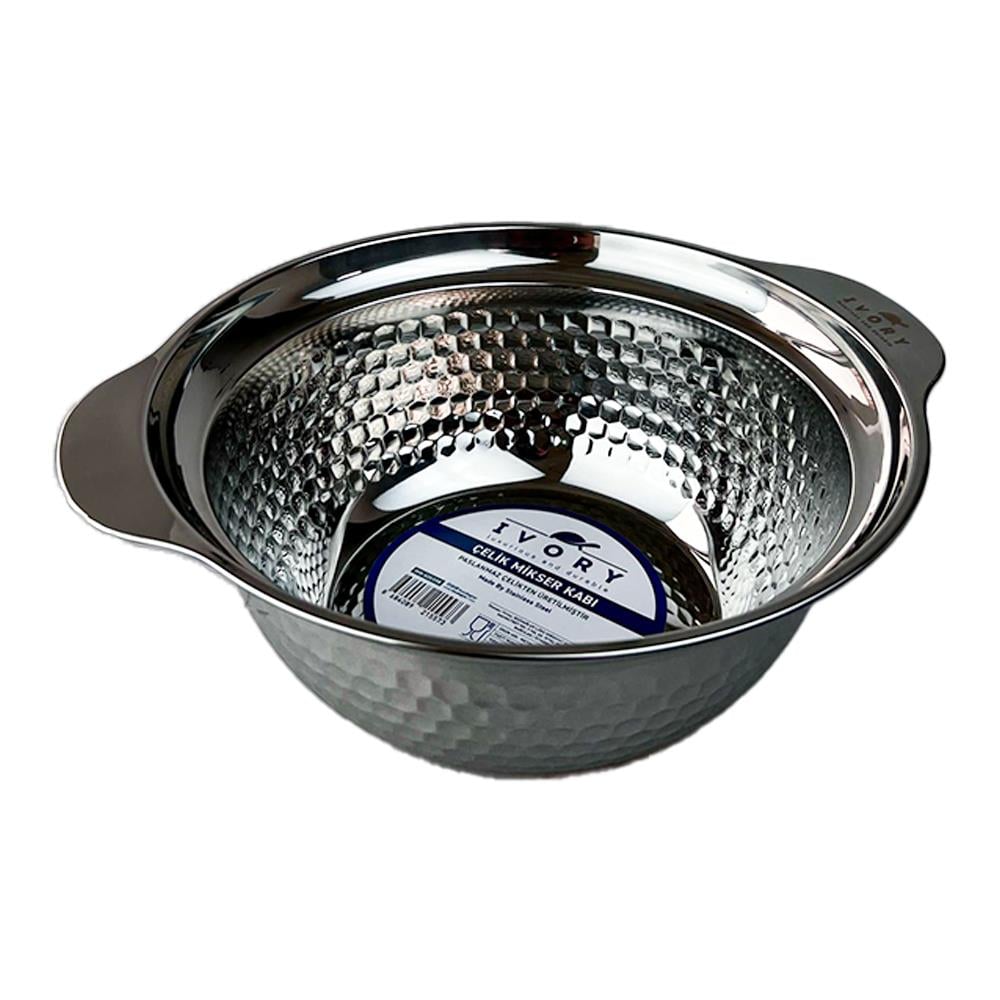 Yiyecek Hazırlamaİvory Çelik Mikser Kabı 25 cm