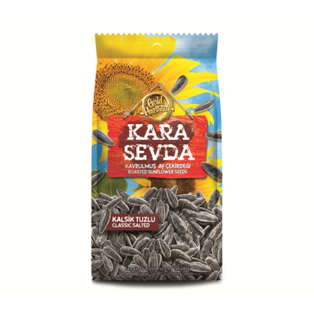AyçekirdeğiKarasevda Kavrulmuş Ayçekirdek Klasik Tuzlu 180 g