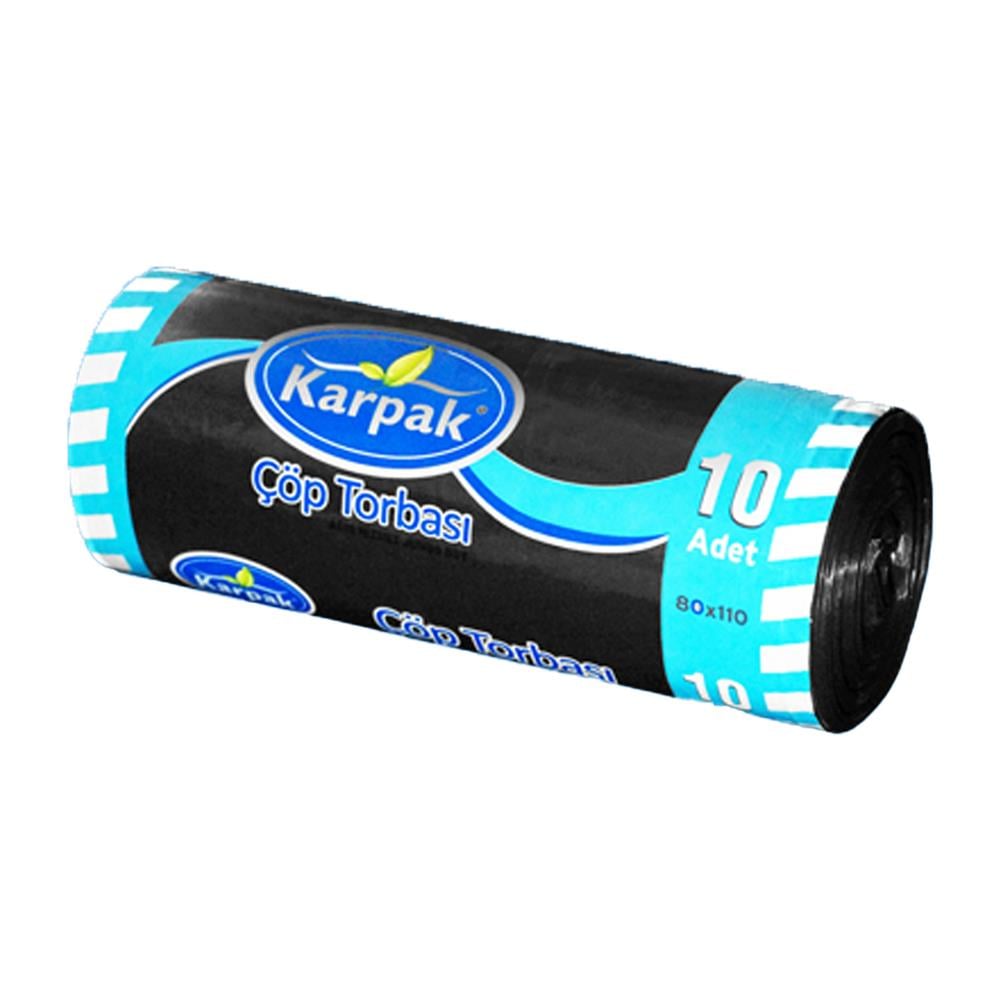 Çöp PoşetiKarpak Çöp Torbası Jumbo 80*110 cm 10 lu