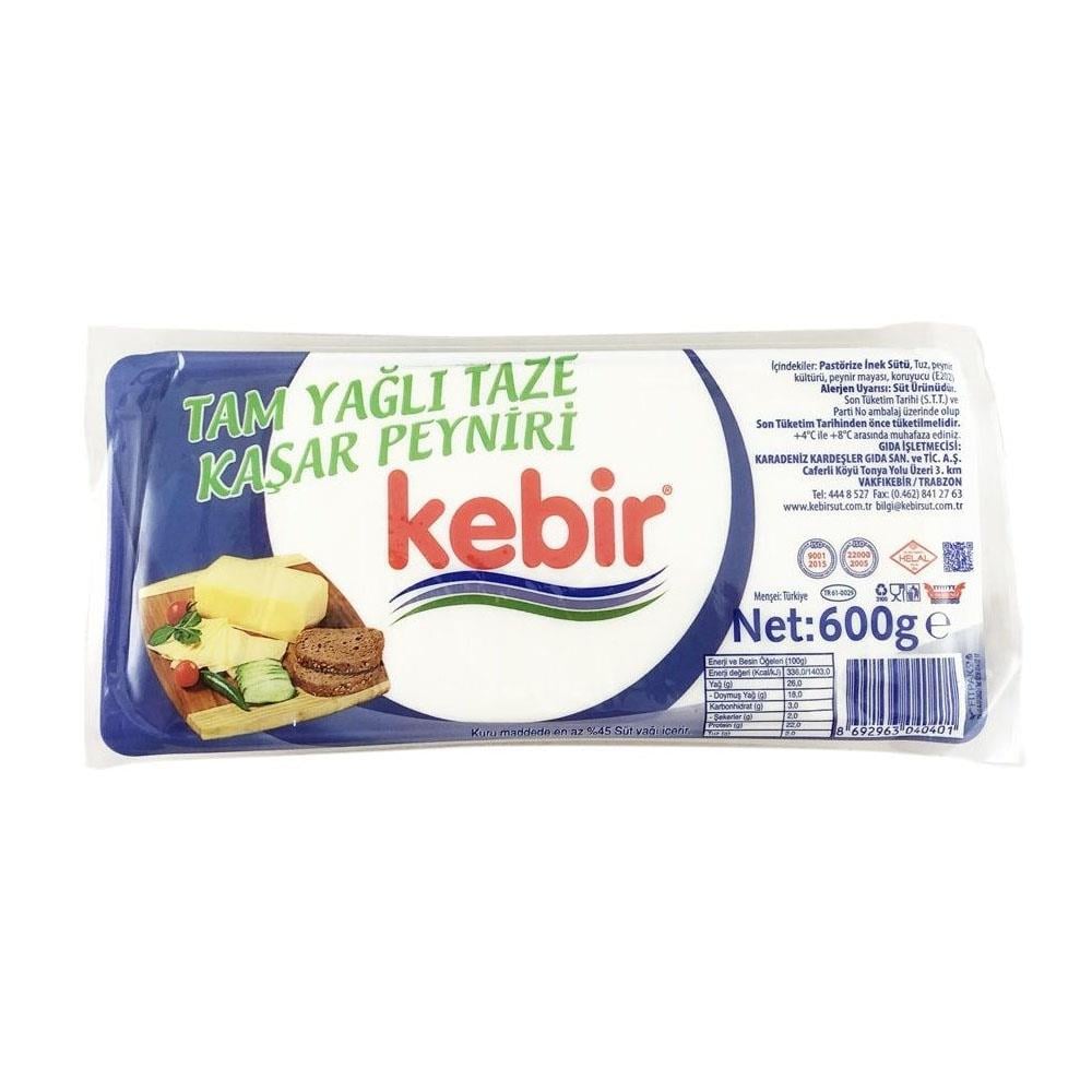 Kebir Kaşar Peyniri 600 gr