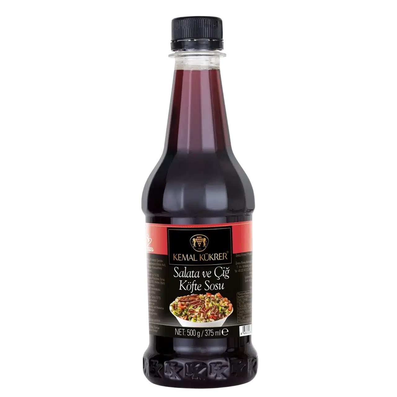Diğer SoslarKemal Kükrer Salata ve Çiğ Köfte Sosu 375 ml