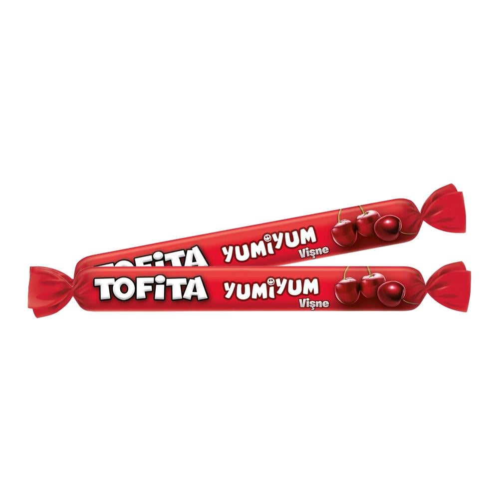 ŞekerlemeKent Şeker Tofita Yumiyum Vişne Aromalı 6,7 Gr