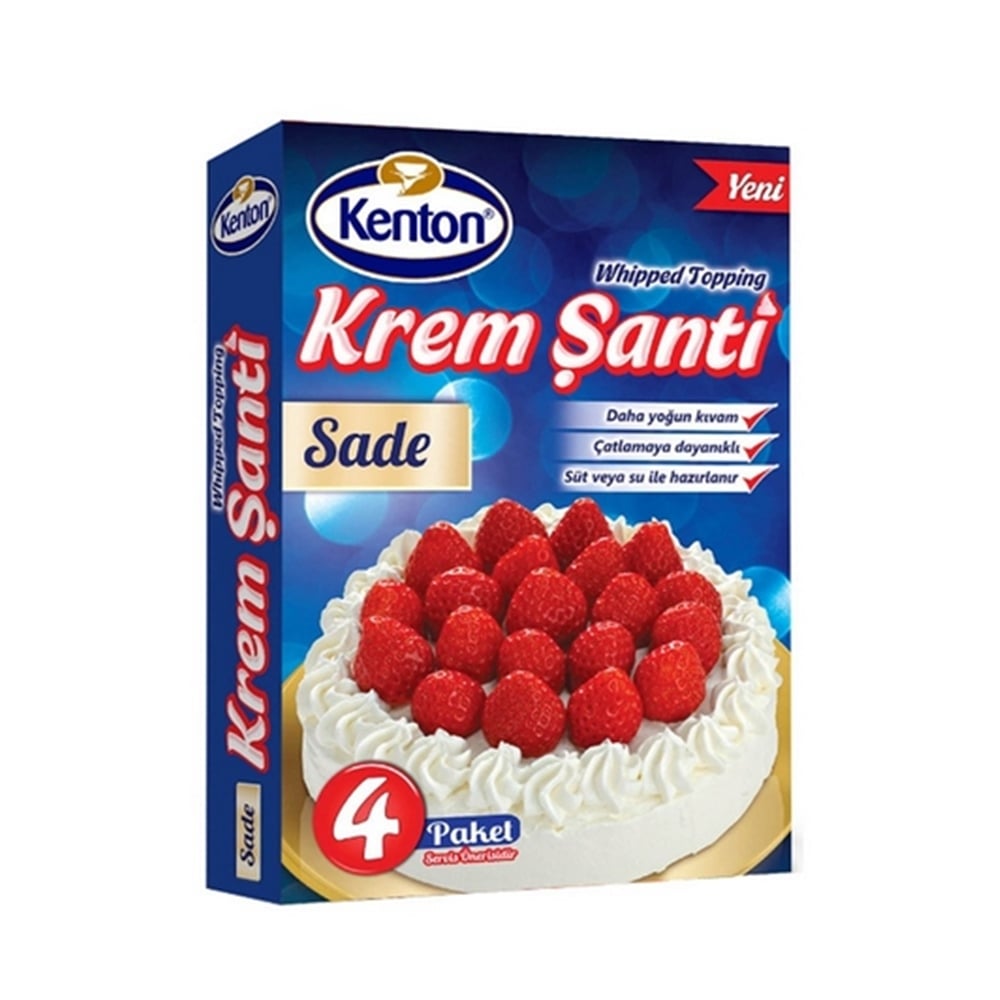 Kenton Krem Şanti Sade 300 Gr.