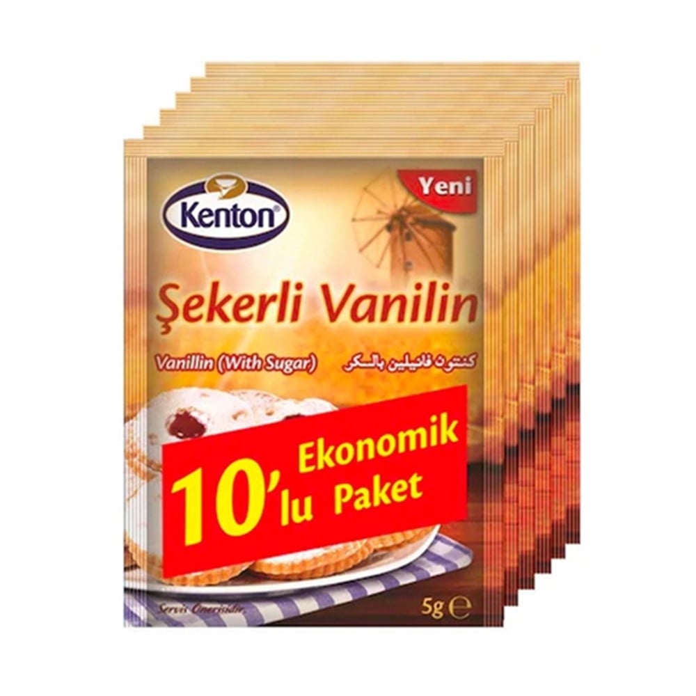 Kenton Şekerli Vanilya 10'lu