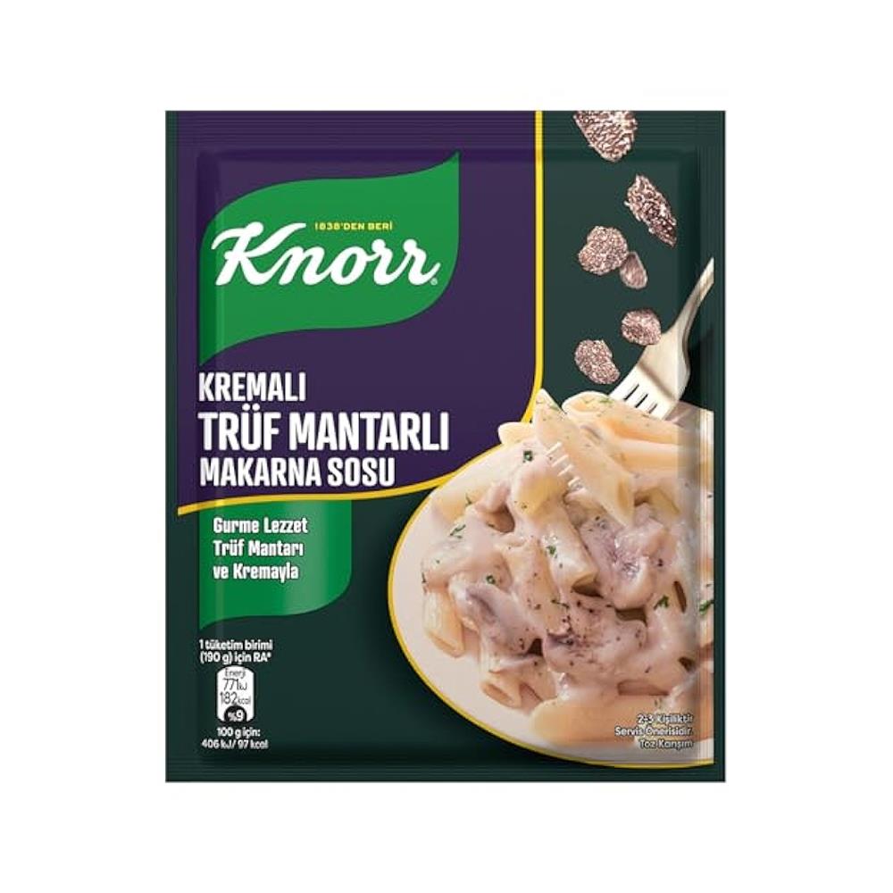 Makarna SosuKnorr Makarna Sos Kremalı Trüf Mantarlı 52 Gr