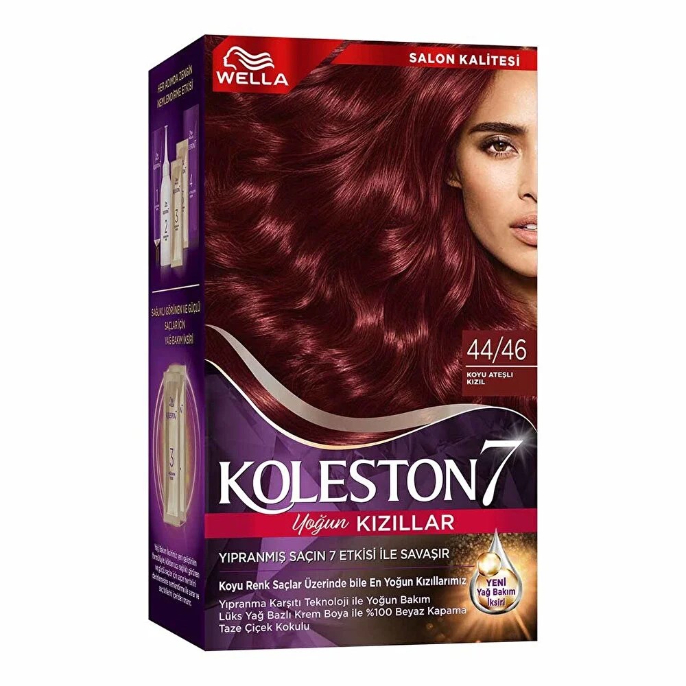 Saç BoyasıKoleston Set Boya 44/46 Koyu Ateş Kızıl