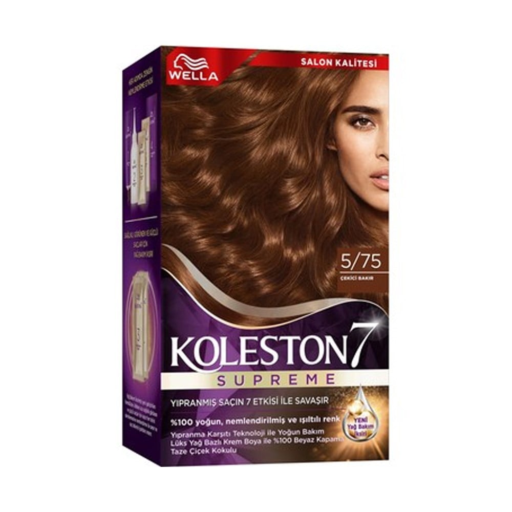 Saç BoyasıKoleston Set Boya 5/75 Çekici Bakır