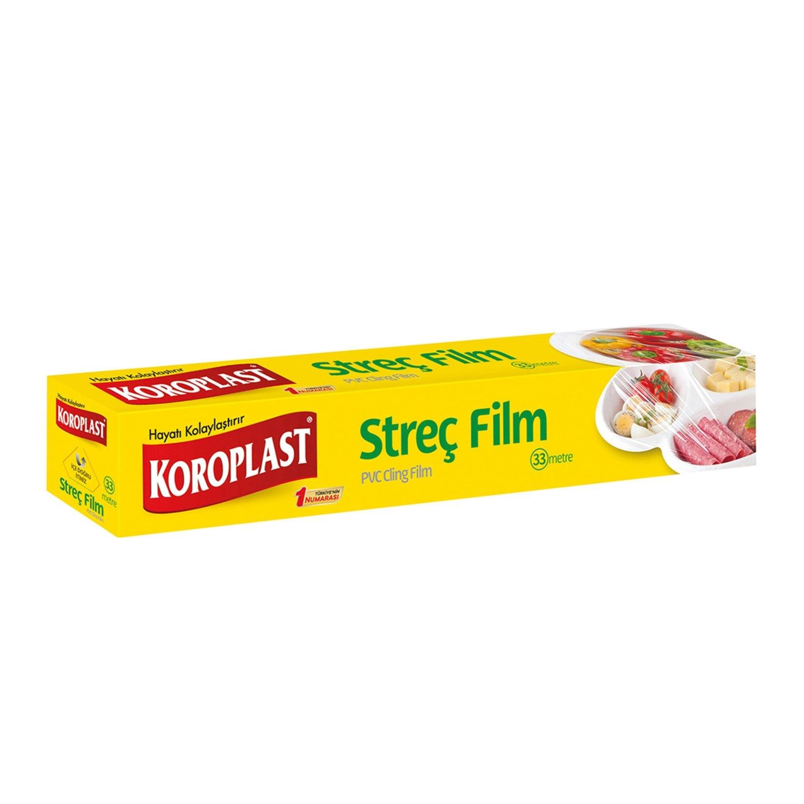 Streç FilmKoroplast Streç Film 33Mt