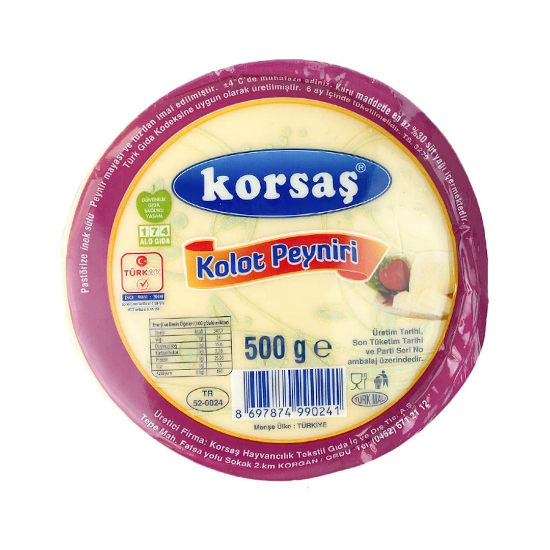 Yöresel PeynirKorsas Kolot Peyniri 500 Gr