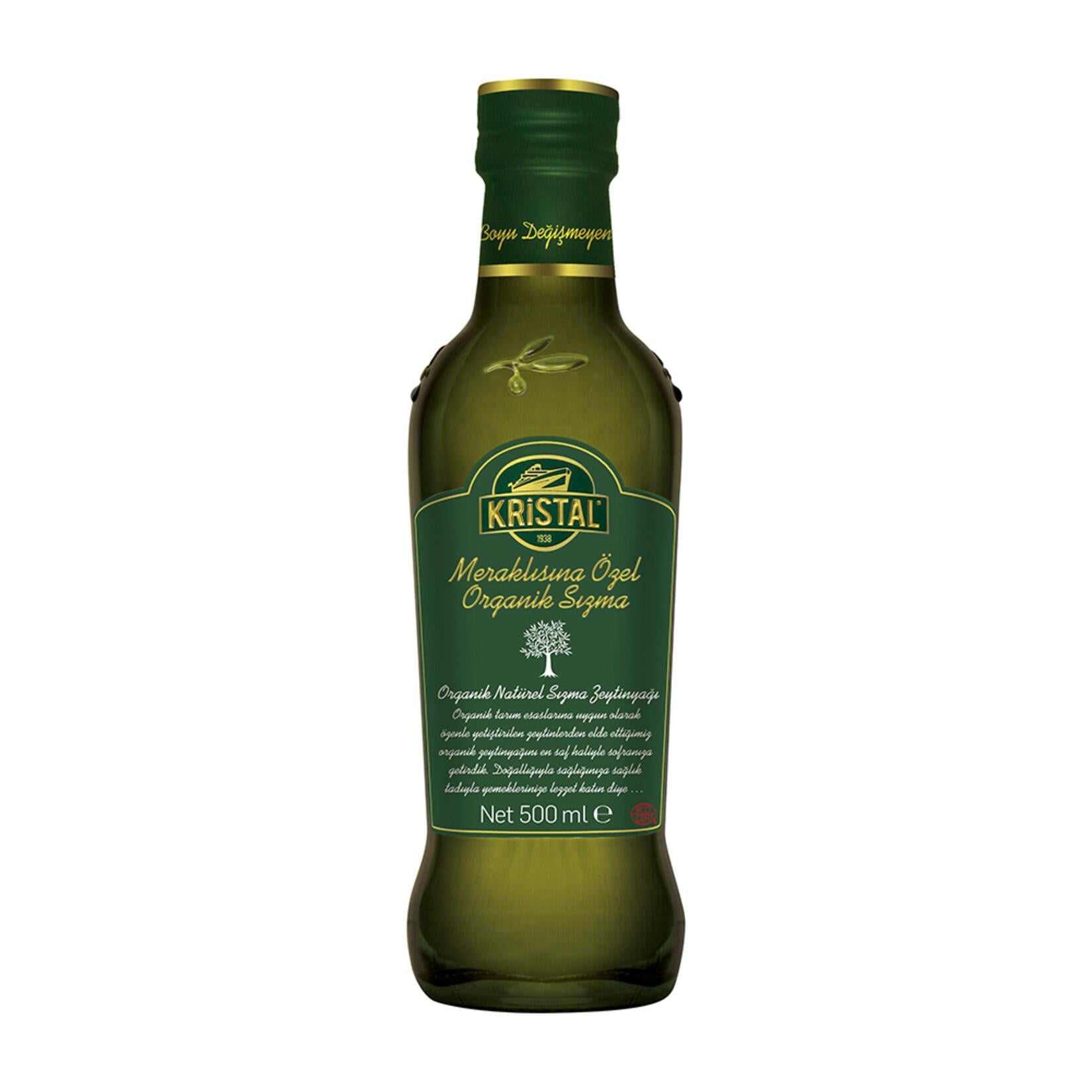 Kristal Organik Sızma Zeytinyağı 500 Ml