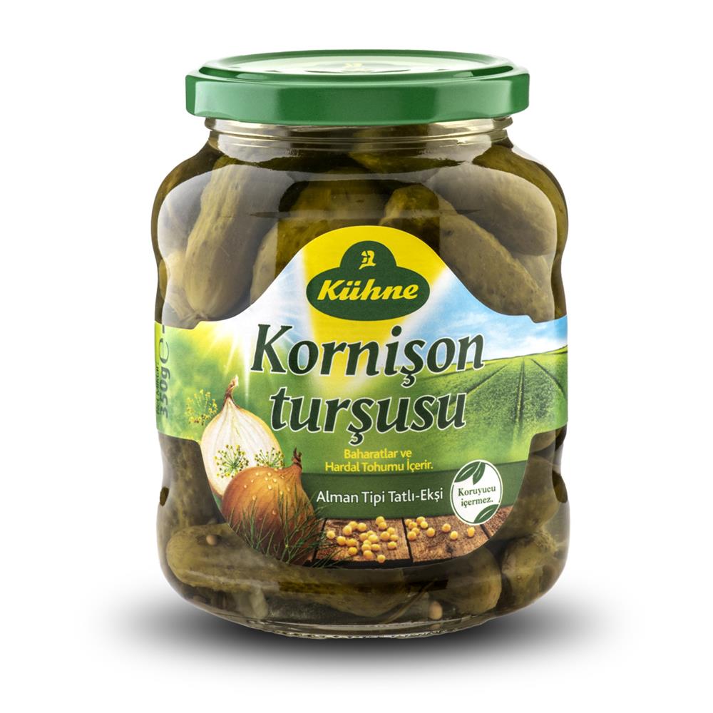 TurşuKühne Kornişon Turşusu Alman Tipi 350 Gr Cam