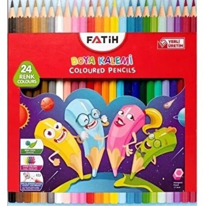 Kırtasiye, Ofis MalzemeleriKuru Kısa Boya 12 li Fatih