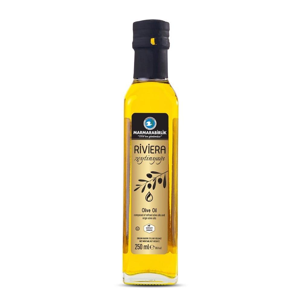 ZeytinyağıMarmarabirlik Riviera Zeytinyağı Cam Şişe 250 ml