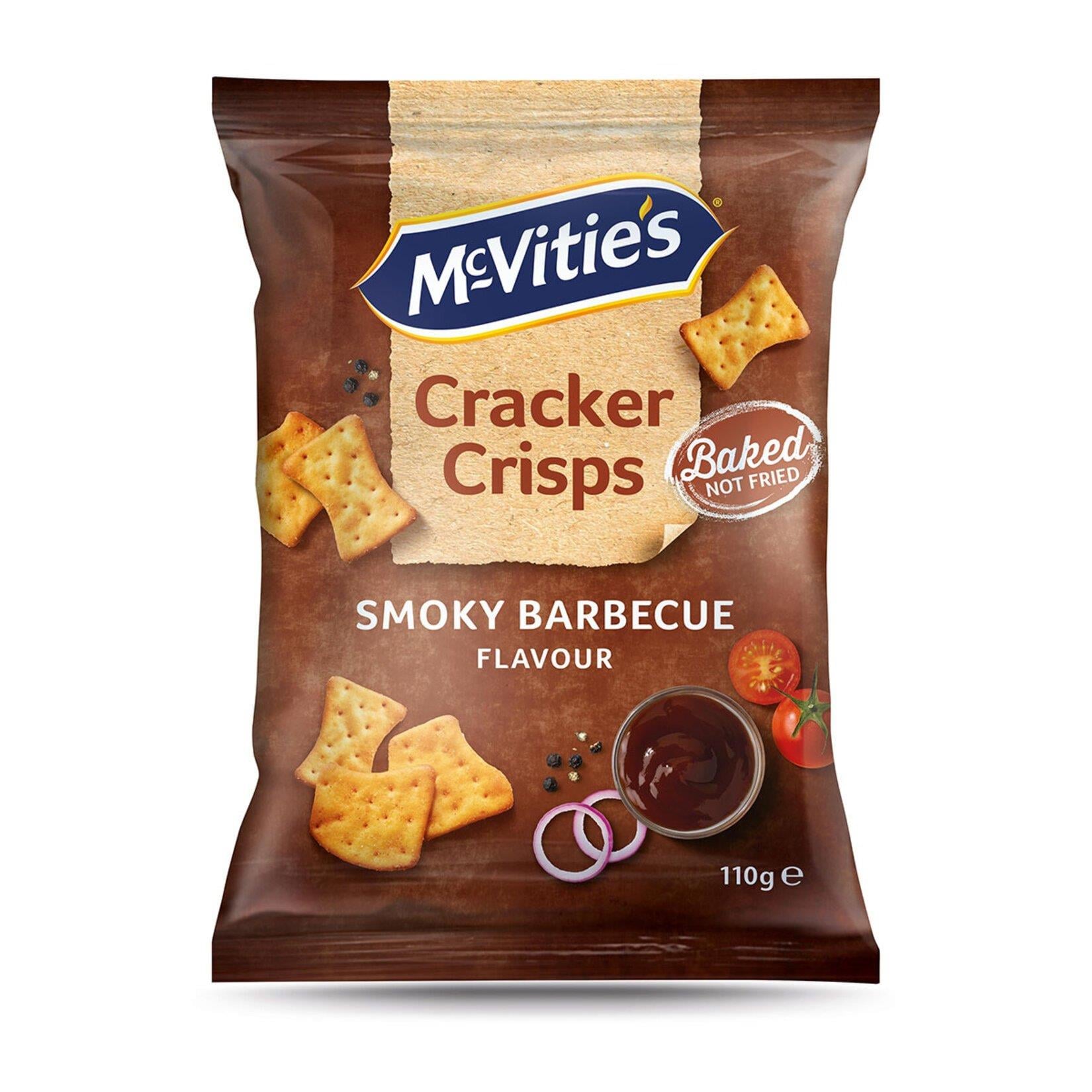 BisküviMcvities Cracker Crisps Smoky&Barbecue 110 Gr