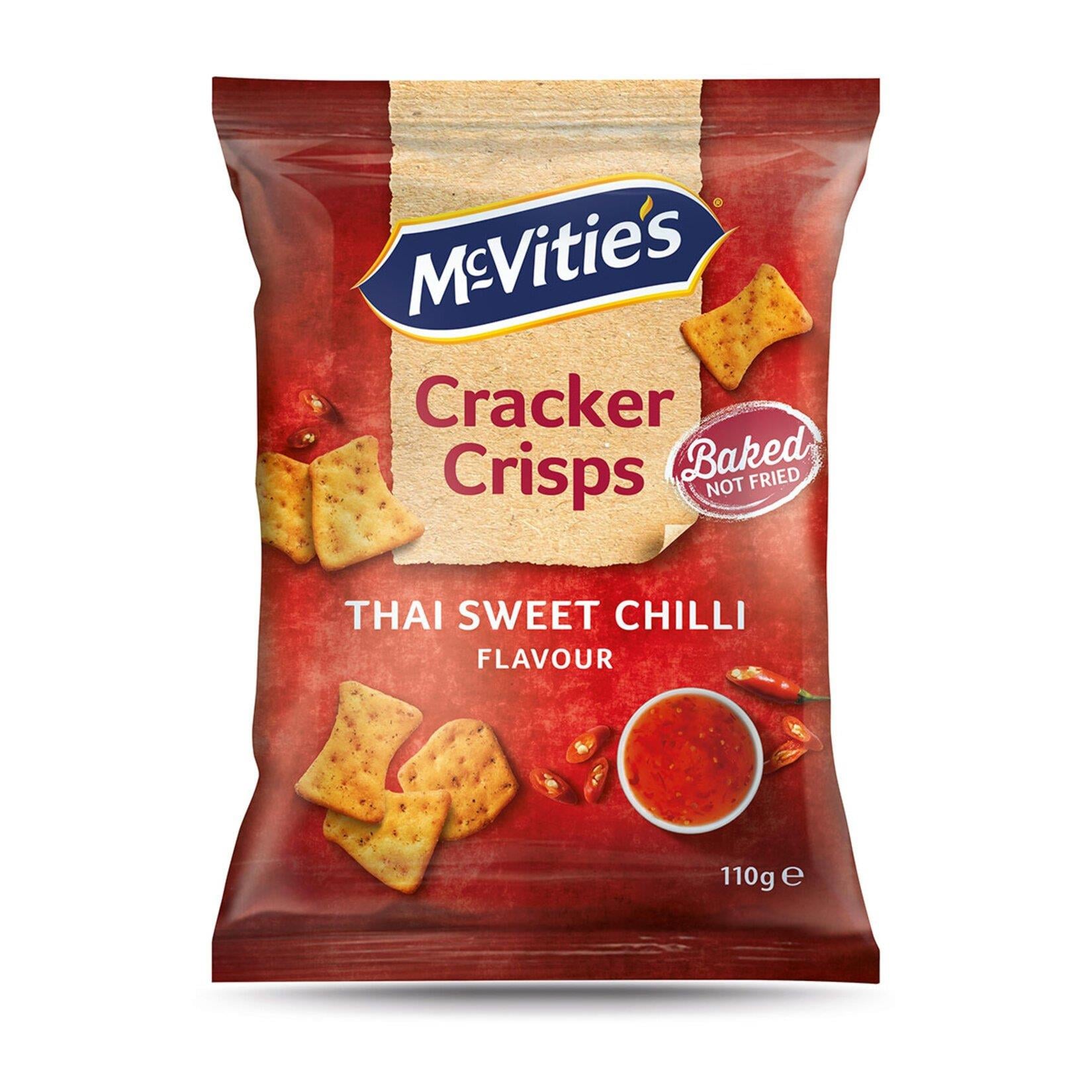 BisküviMcvities Cracker Crisps Thai Sweet Chilli 110 Gr