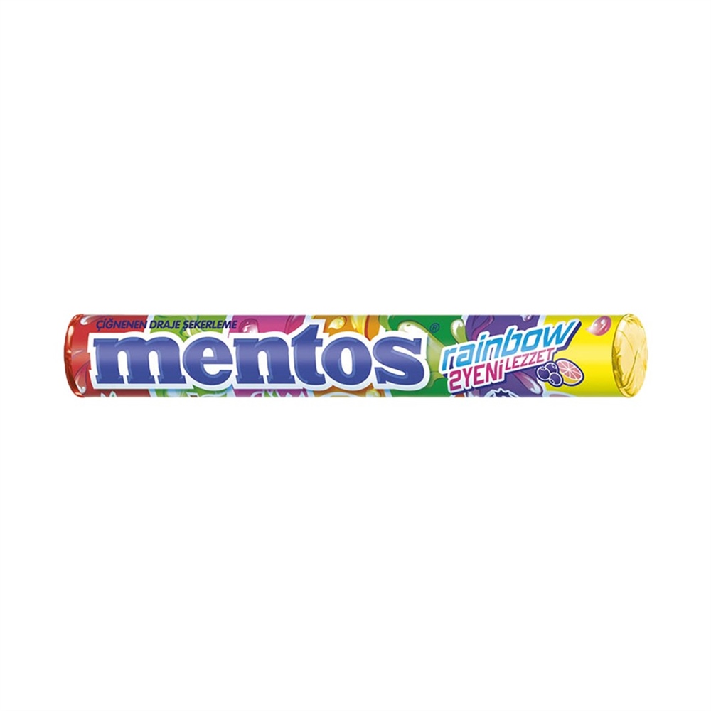 Mentos Şeker Raınbow Karışık Rainbow 37.50 Gr.
