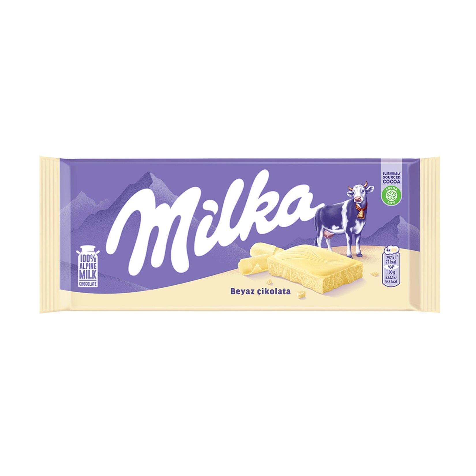ÇikolataMilka Çikolata Beyaz Tablet 80 Gr.