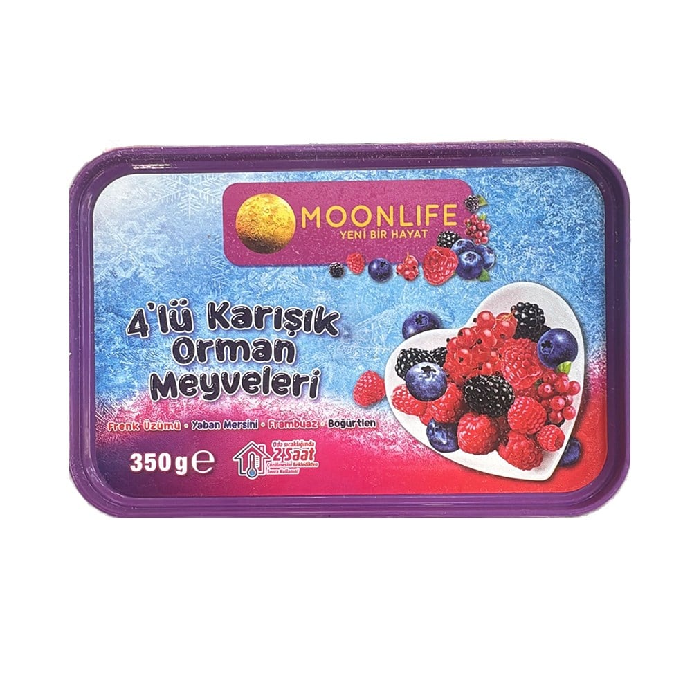 Sebze, MeyveMoonlife Donuk Karışık Orman Meyveleri 4 lü 350 g