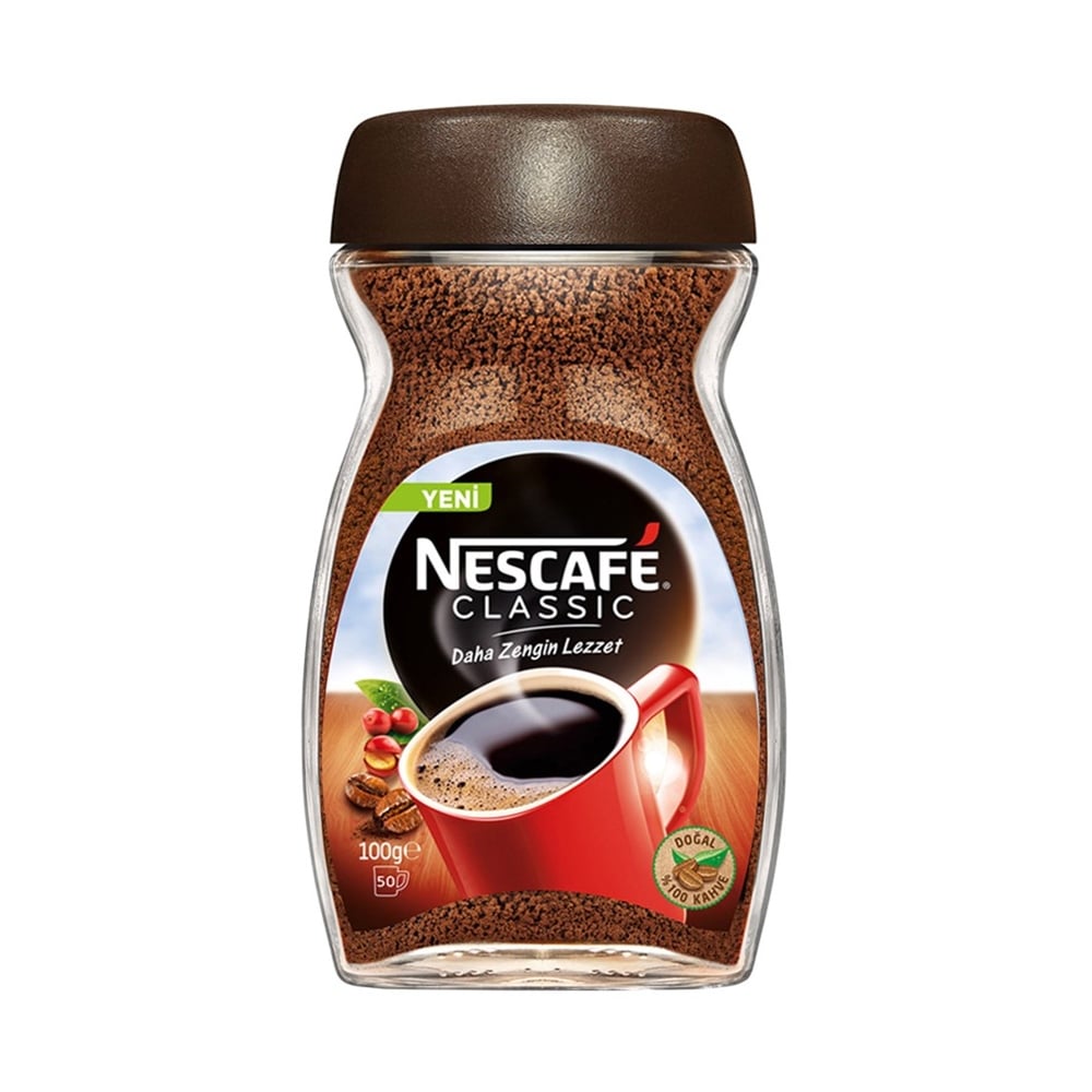 Nescafe Classic Kahve Kavanoz 100 Gr