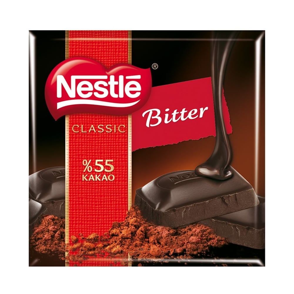 Nestle Bitter % 55 Kakao Kare Cikolata 60gr
