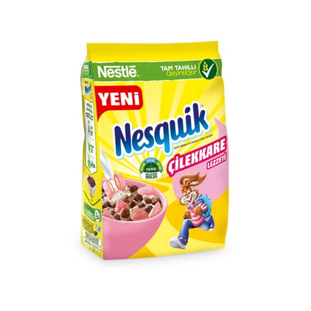 Nestle Nesguik Tahıl Gevreği Çilekkare 310 gr