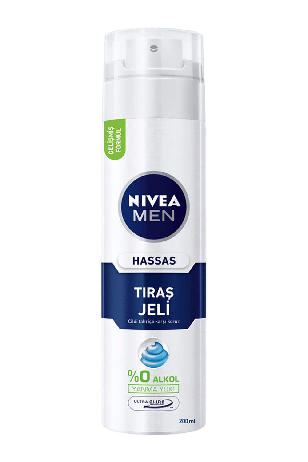 Nivea Tıraş Jeli Erkek Hassas 200 Ml.