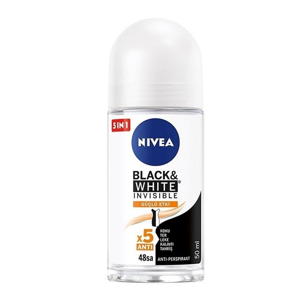 Kadın Roll OnNivea Women Roll-On Invısıble Black White 50 ml