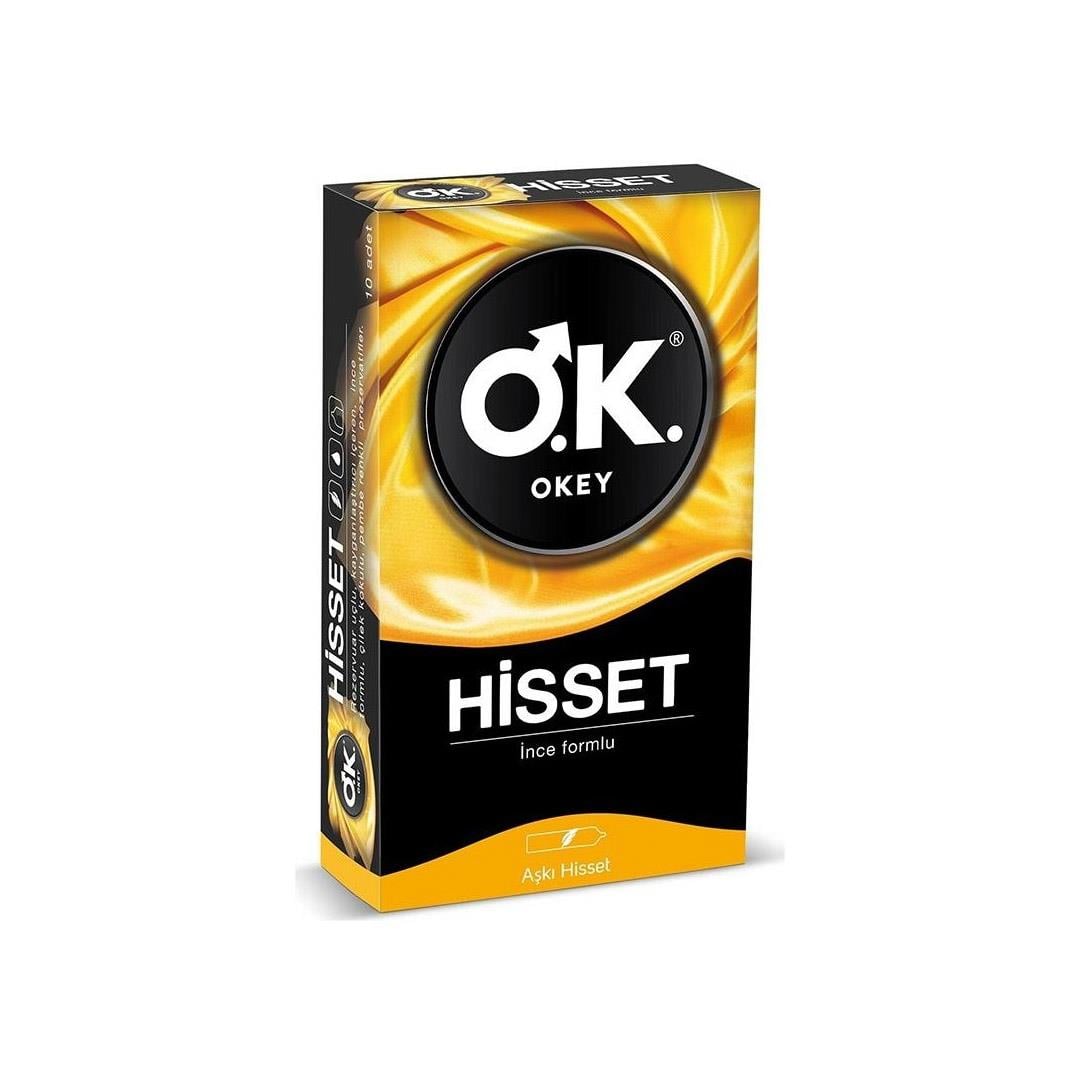 PrezervatifOkey Prezervatif Hisset 10 Adet