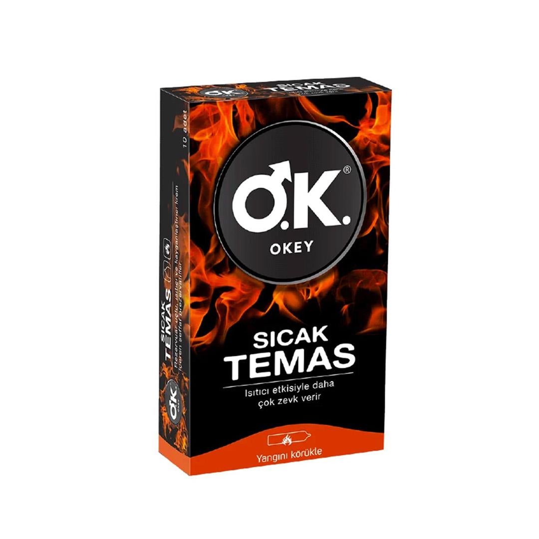 PrezervatifOkey  Sıcak Temas Prezervatif 10 Adet