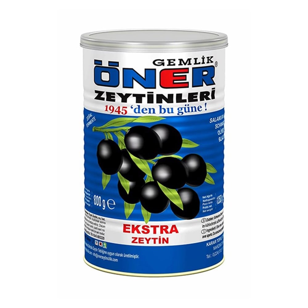 Öner Zeytin Extra Tnk 800 Gr