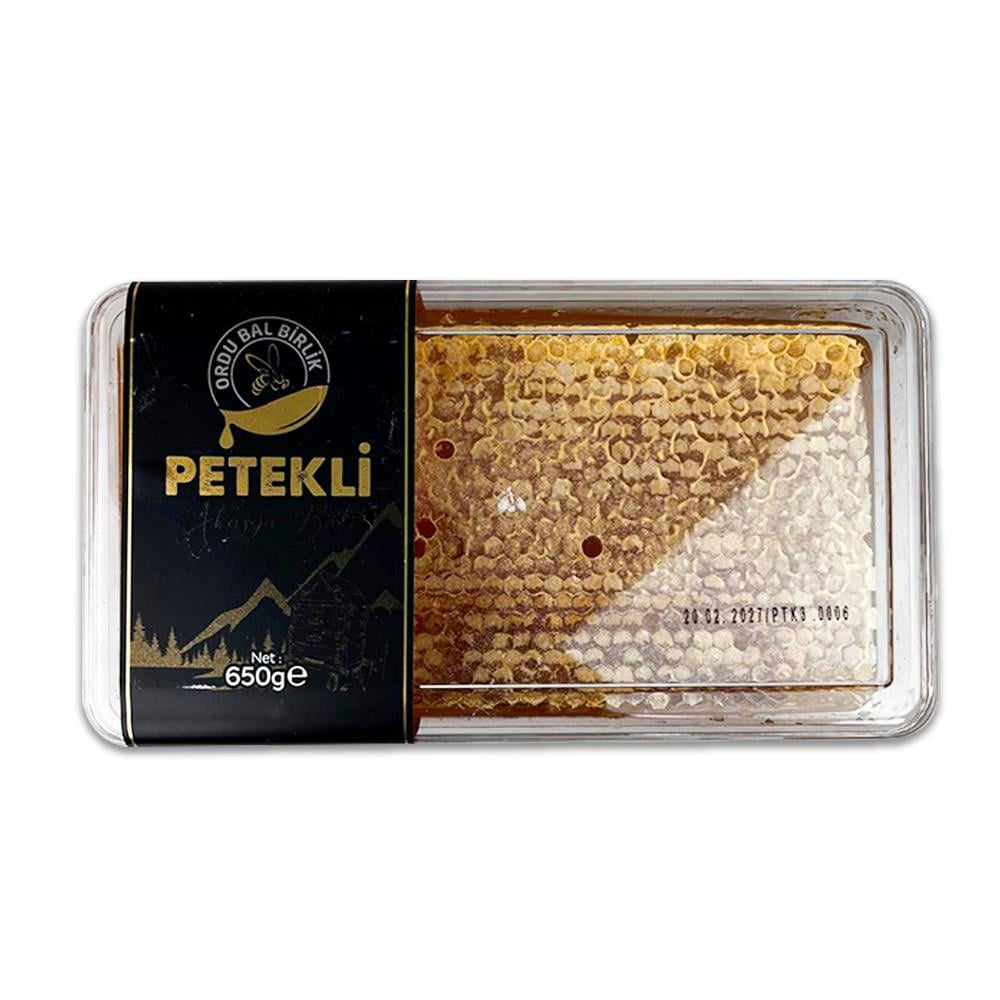 Çiçek BalıOrdu Bal Birlik Petekli 650 g