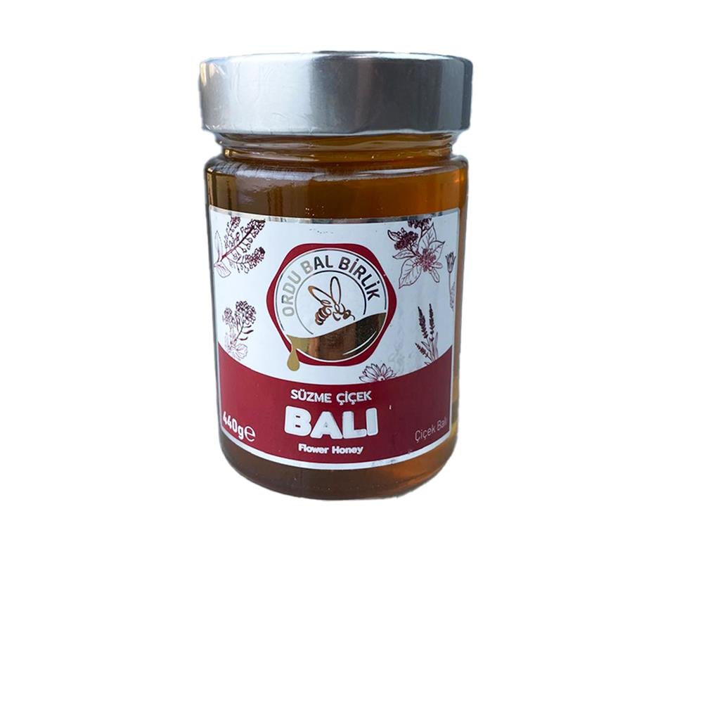 Çiçek BalıOrdu Bal Birlik Süzme Çiçek Balı 440 Gr