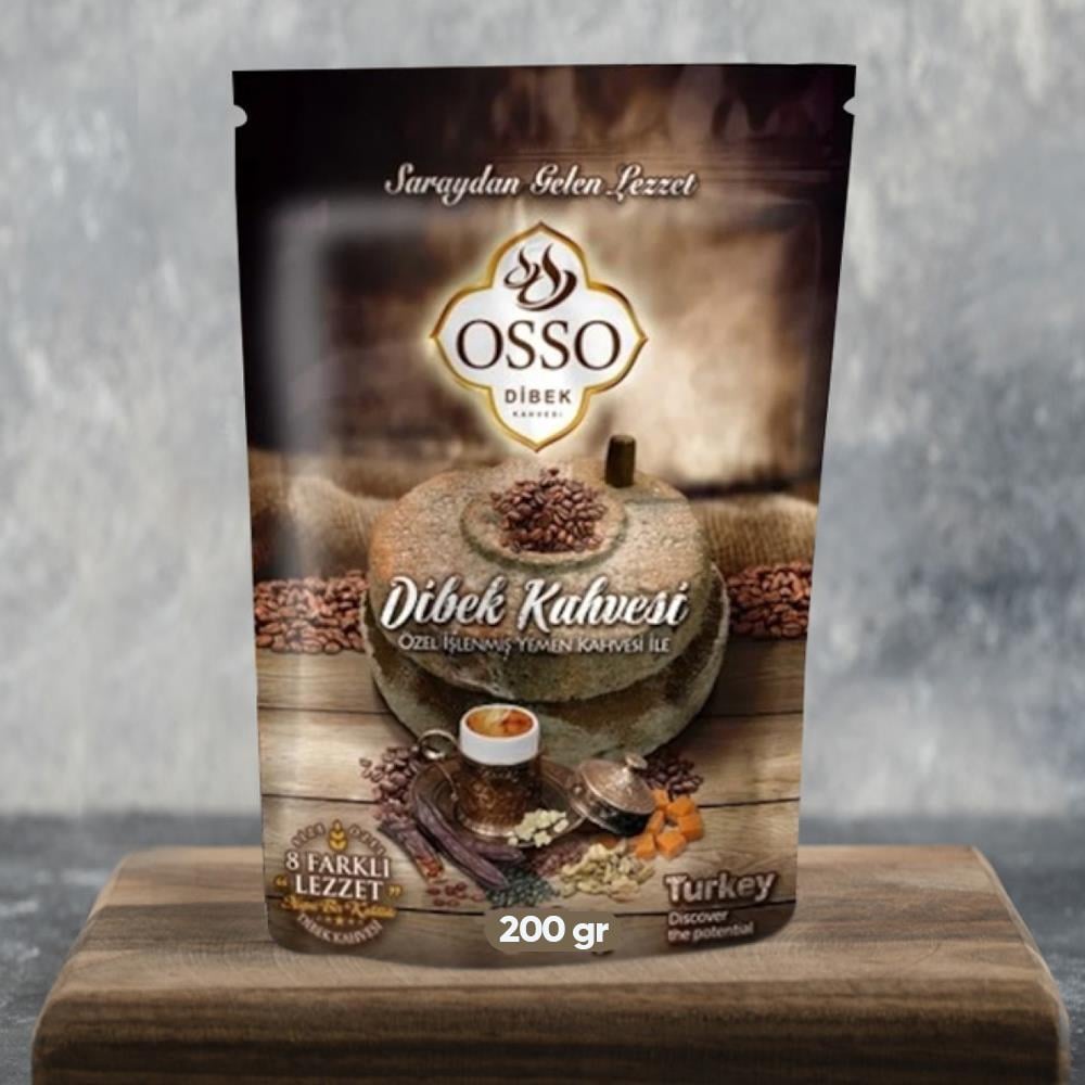 Türk KahvesiOsso Dibek Kahvesi 200gr