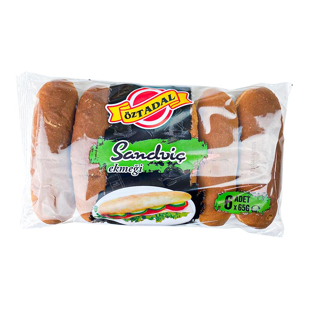 EkmekÖztadal Sandviç Ekmeği 6 x 65 g