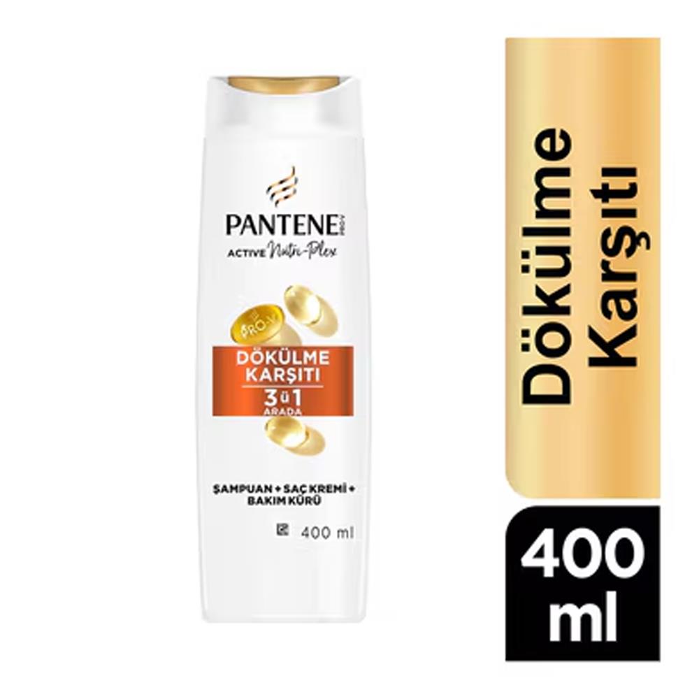 ŞampuanPantene Şampuan 3 u 1 Arada Dökülme Karşıtı 400 ml