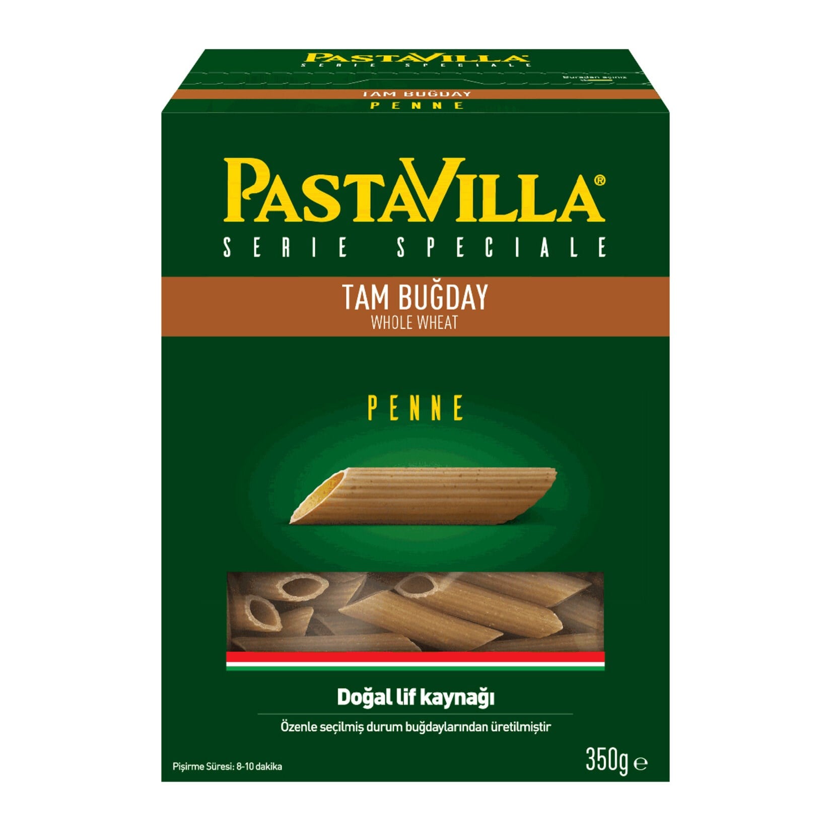 MakarnaPastavilla Tam Buğday Penne Makarna 350 g