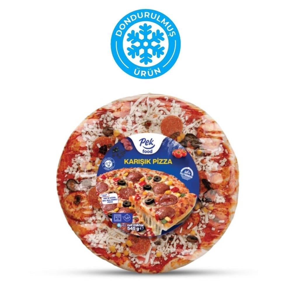 PizzalarPek Food Karışık Pizza 545 Gr