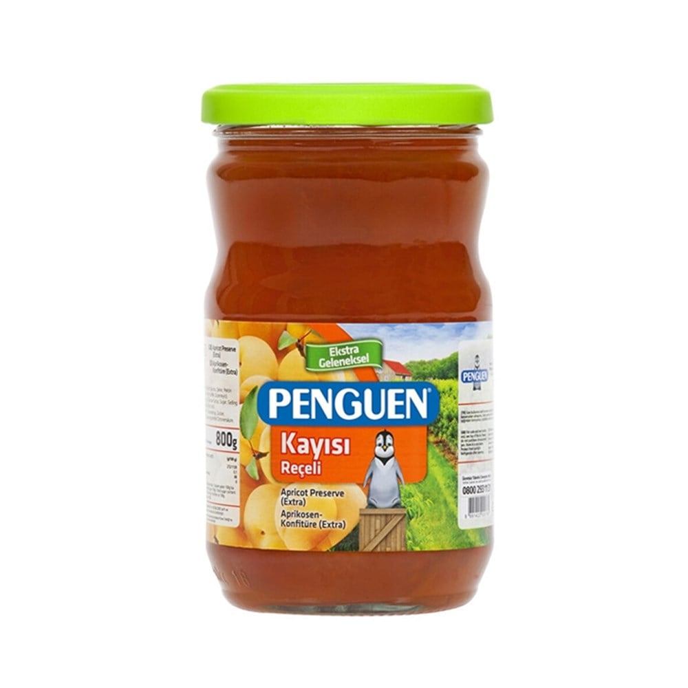 Penguen Reçel Kayısı 800 Gr